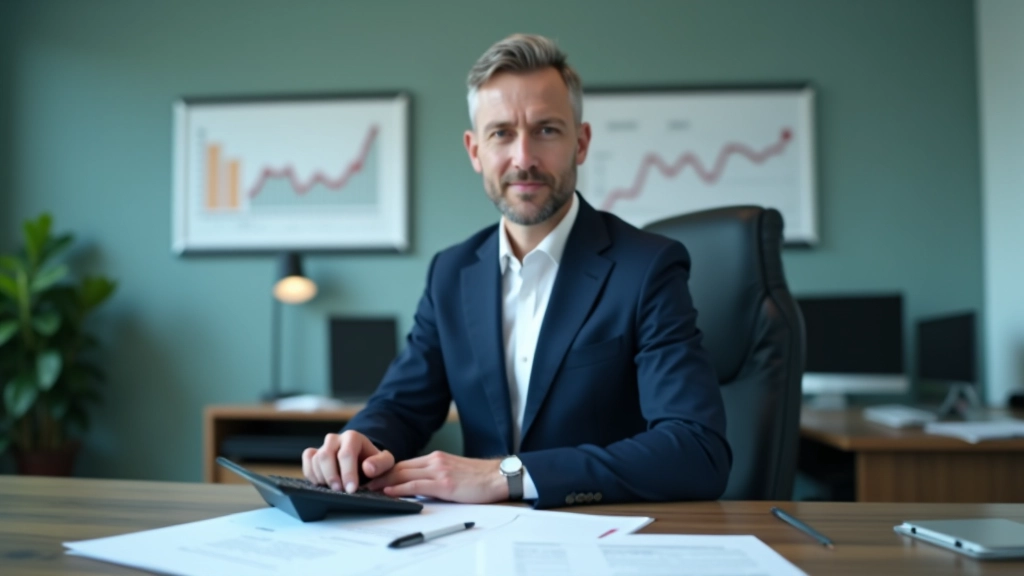 Financial charts and interest rate indicators on a professional trading desk