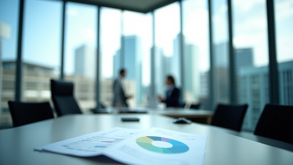 Professional economics research environment with financial data displays